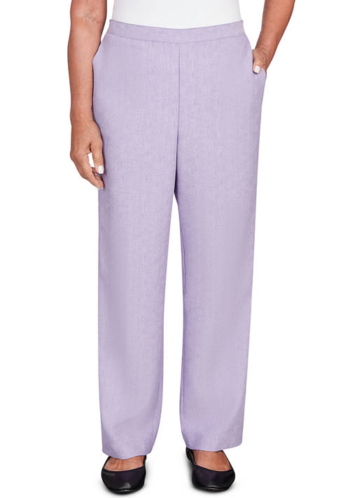 Alfred Dunner  Womens Isnt It Romantic Proportioned Medium Pants